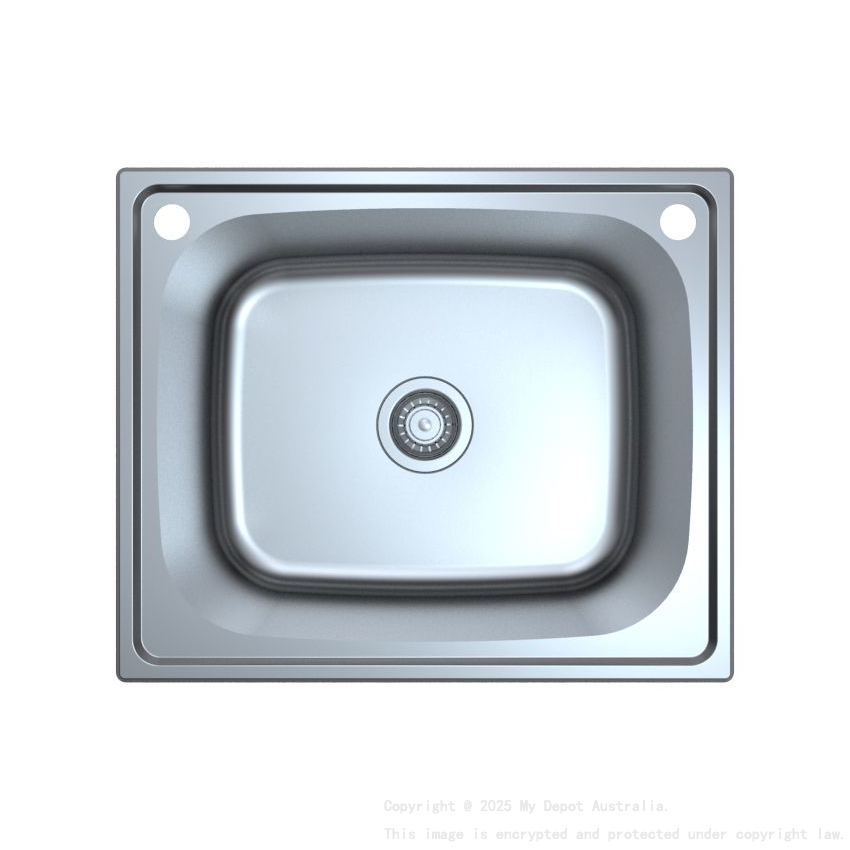 Otus Drop-in Laundry Tub 600 x 500 x 250mm