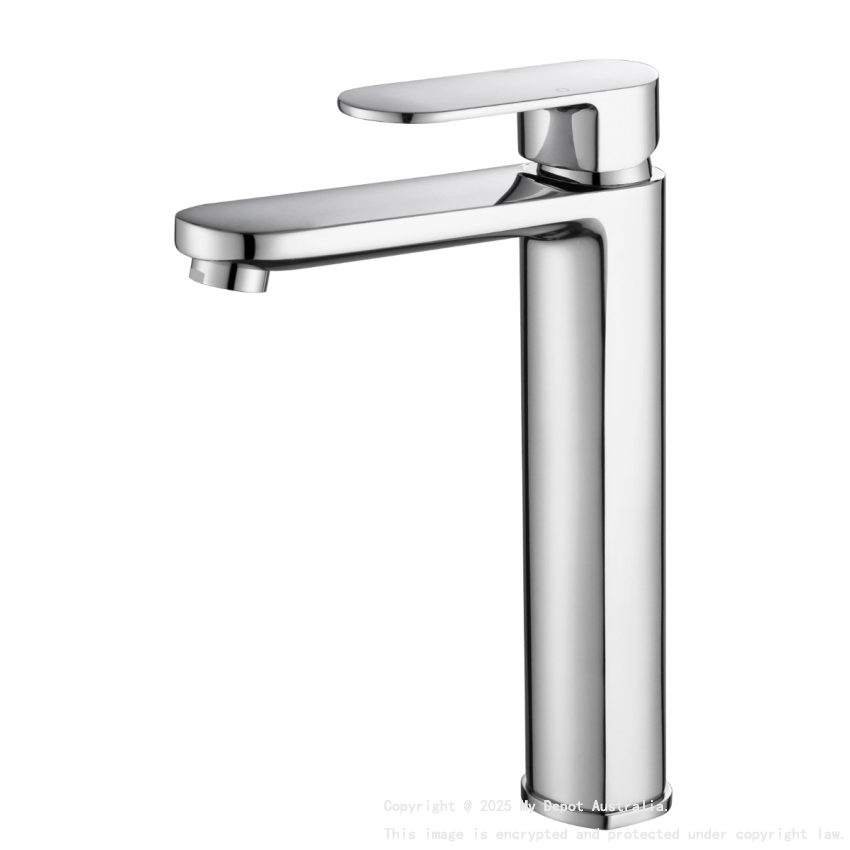 Cora High Rise Basin Mixer Chrome