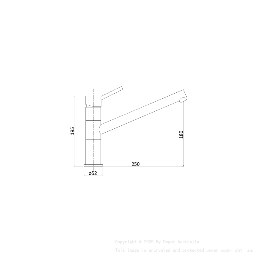 Otus Sink Mixer Chrome