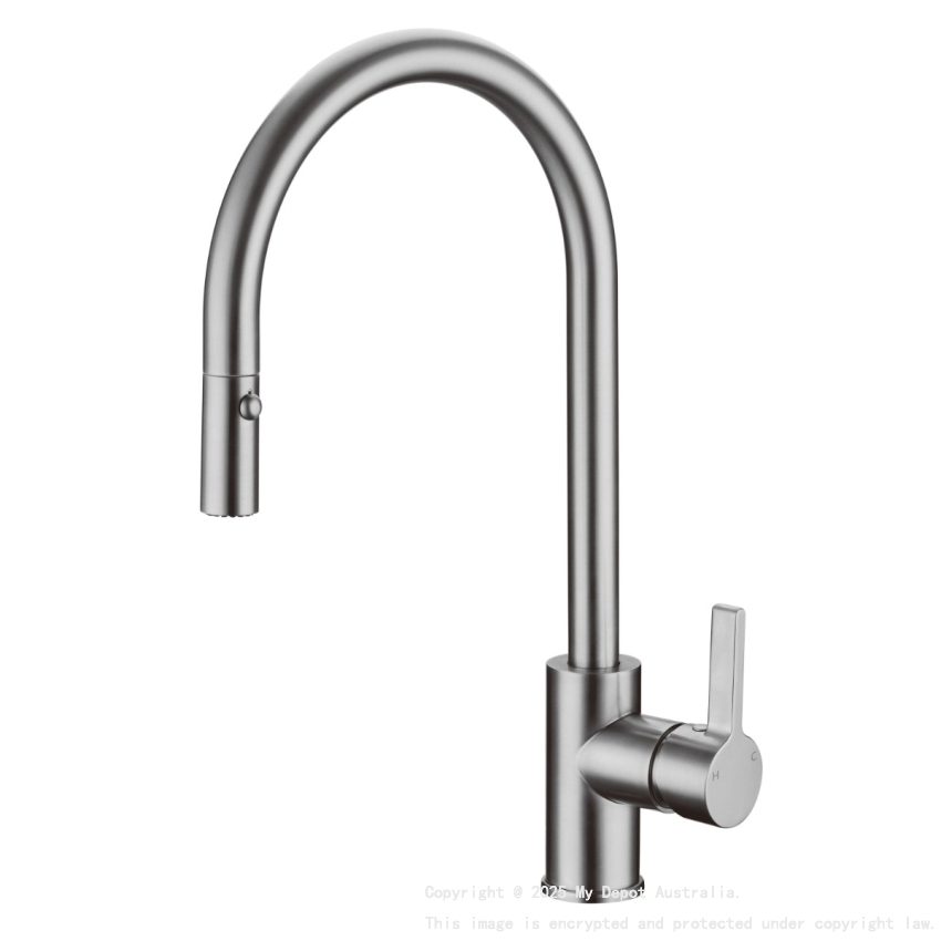 Otus Pull Out Sink Mixer Brushed Nickel
