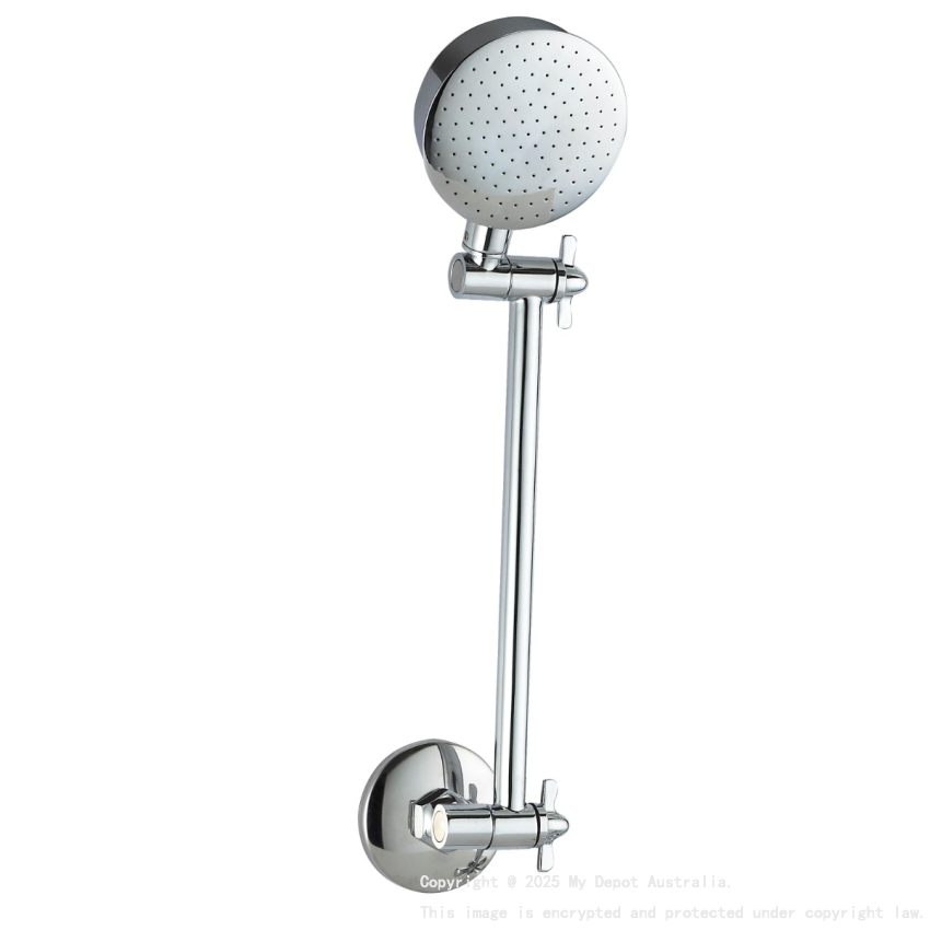 Ruby Round Brass All Direction Shower Head Chrome