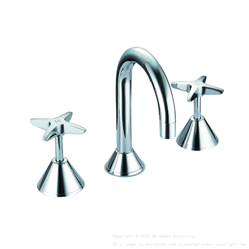 Basin Set Chrome