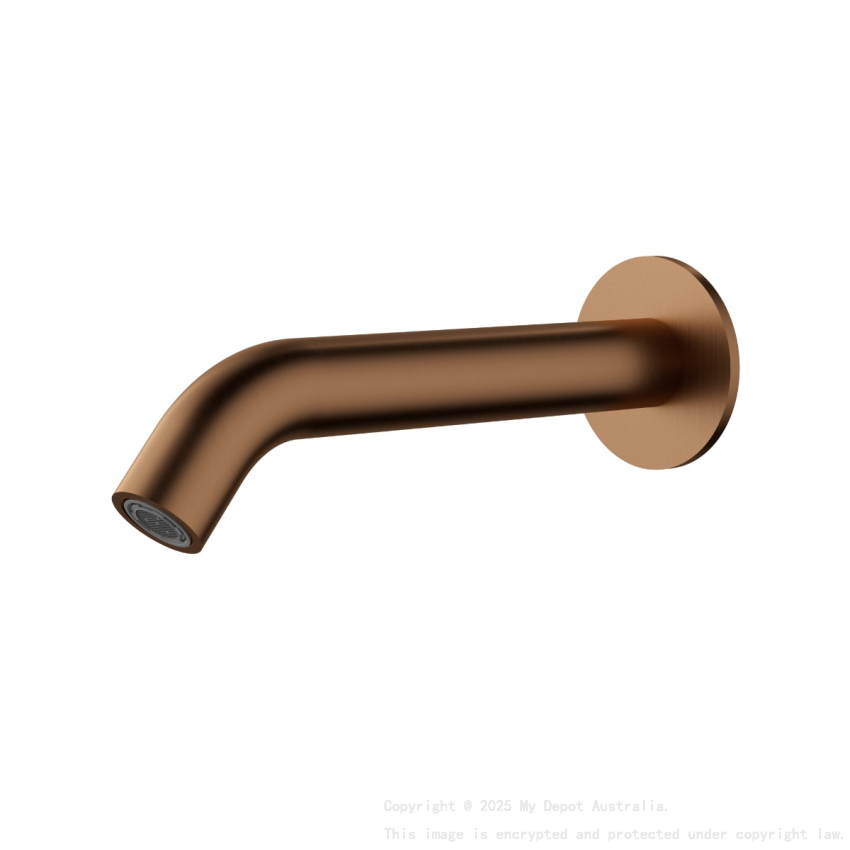 Otus Slimline SS Bath Spout Brushed Copper