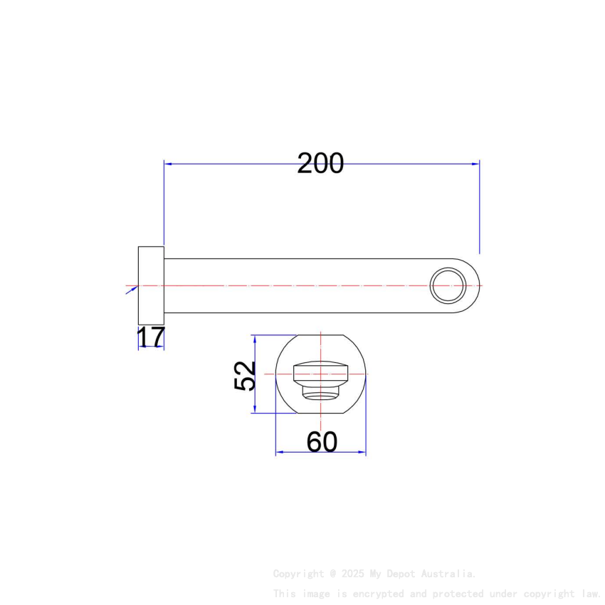 Cora Bath Spout 200mm Matt Black