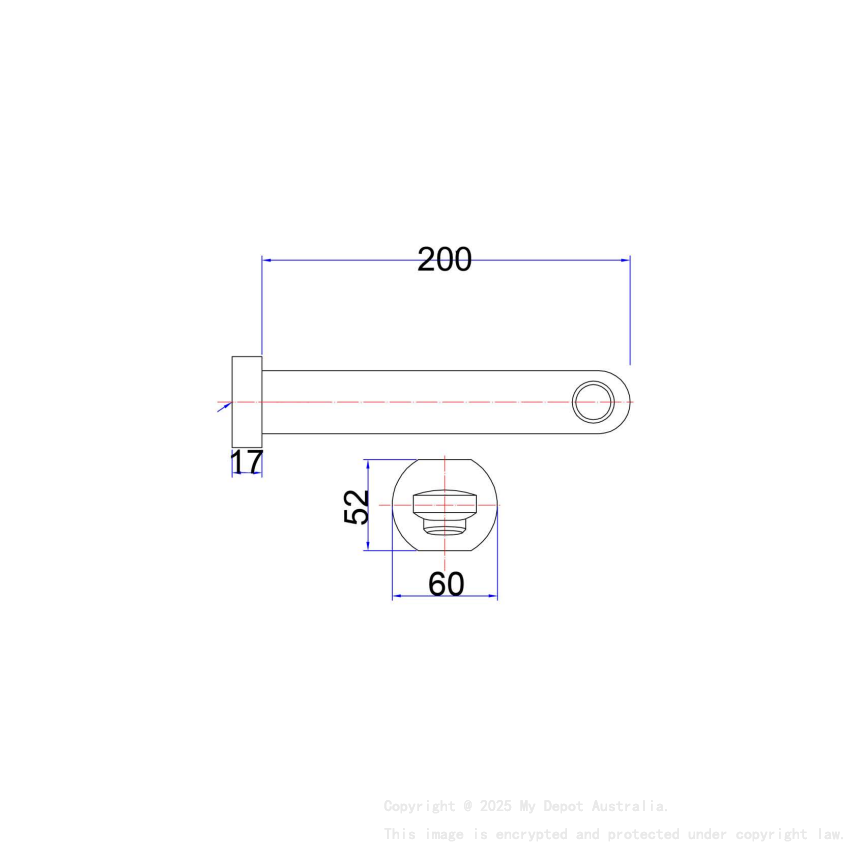 Cora Bath Spout 200mm Chrome