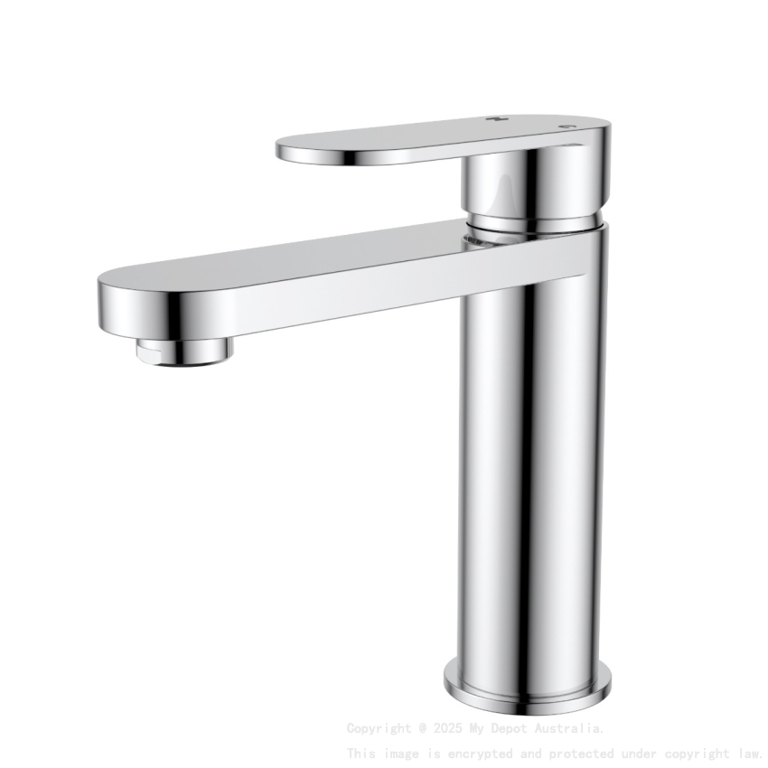 Sora SS Basin Mixer Chrome