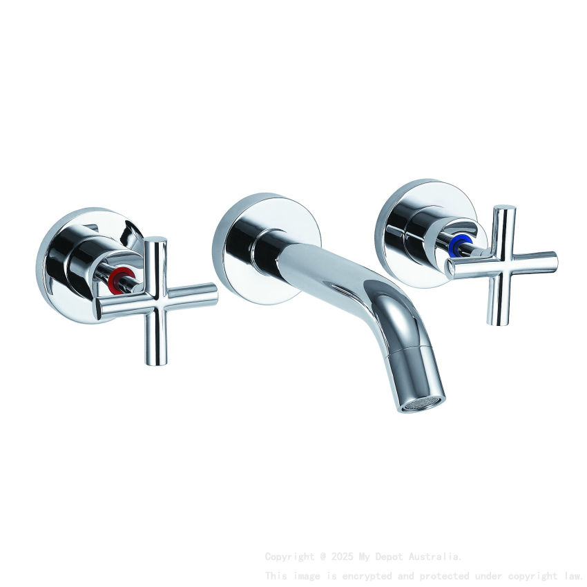 Bath Set Chrome