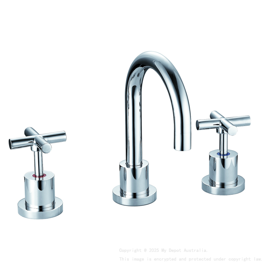 Basin Set Chrome