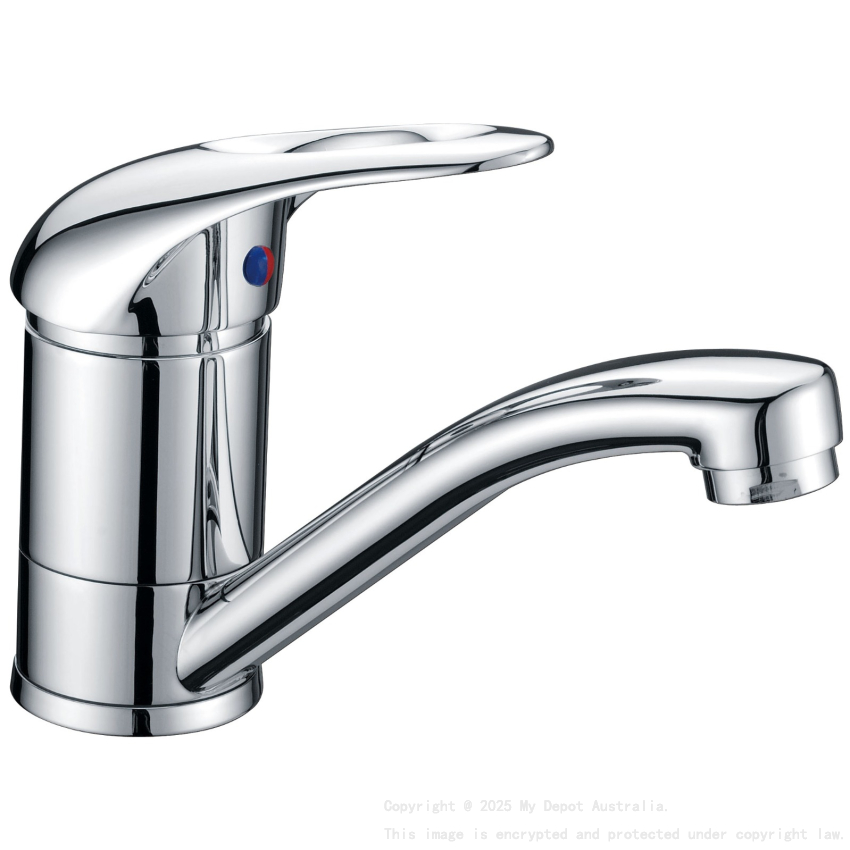 Mina II Basin Mixer Swivel Chrome