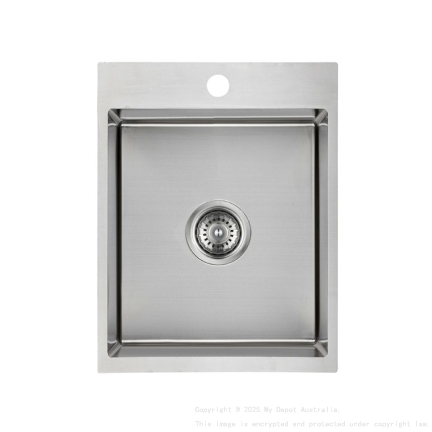 Eden Single Bowl Above/Undermount Sink Bowl Size: 310*400*220mm