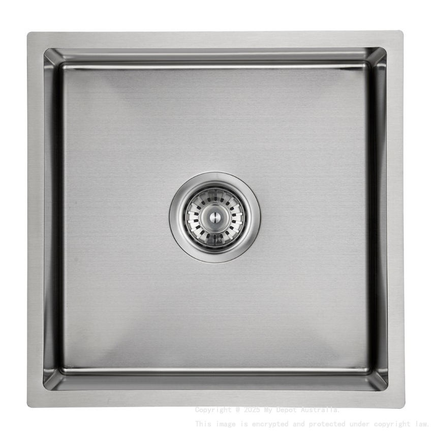 New Cora Square Undermount Sink 440 x 440 x 198mm(304 Stainless Steel)