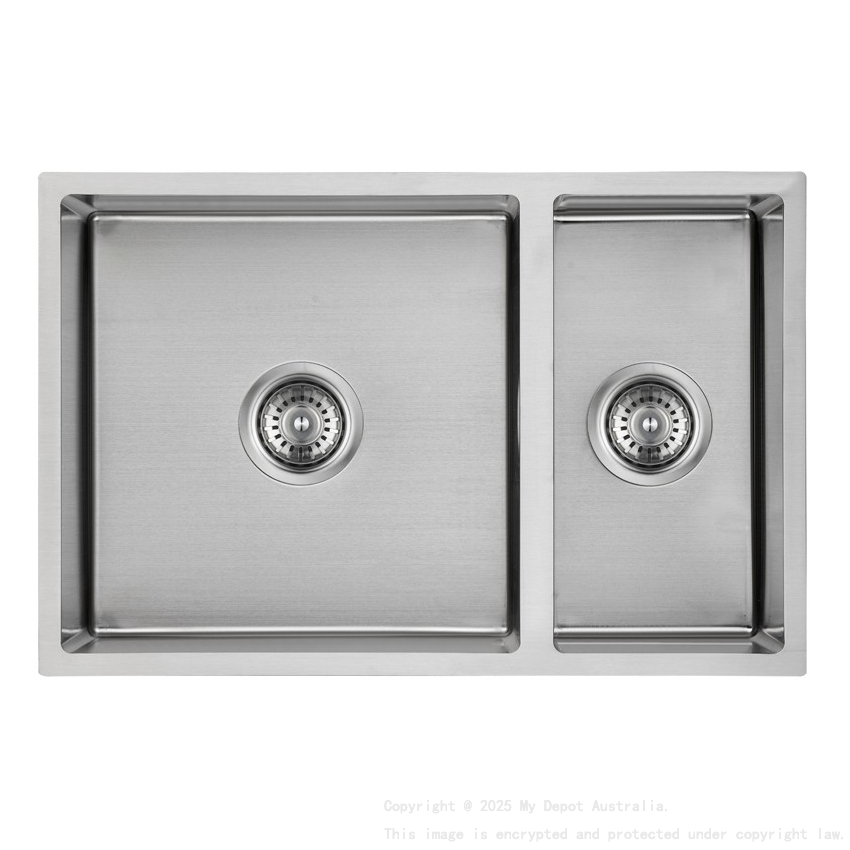 New Cora One And Half Bowls Above/Undermout Sink 540mm,93 Degree