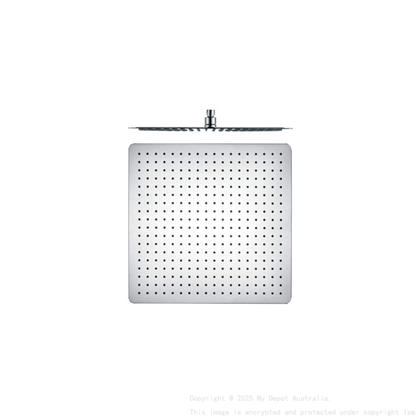Nova Square Overhead Shower  Mirror Polish