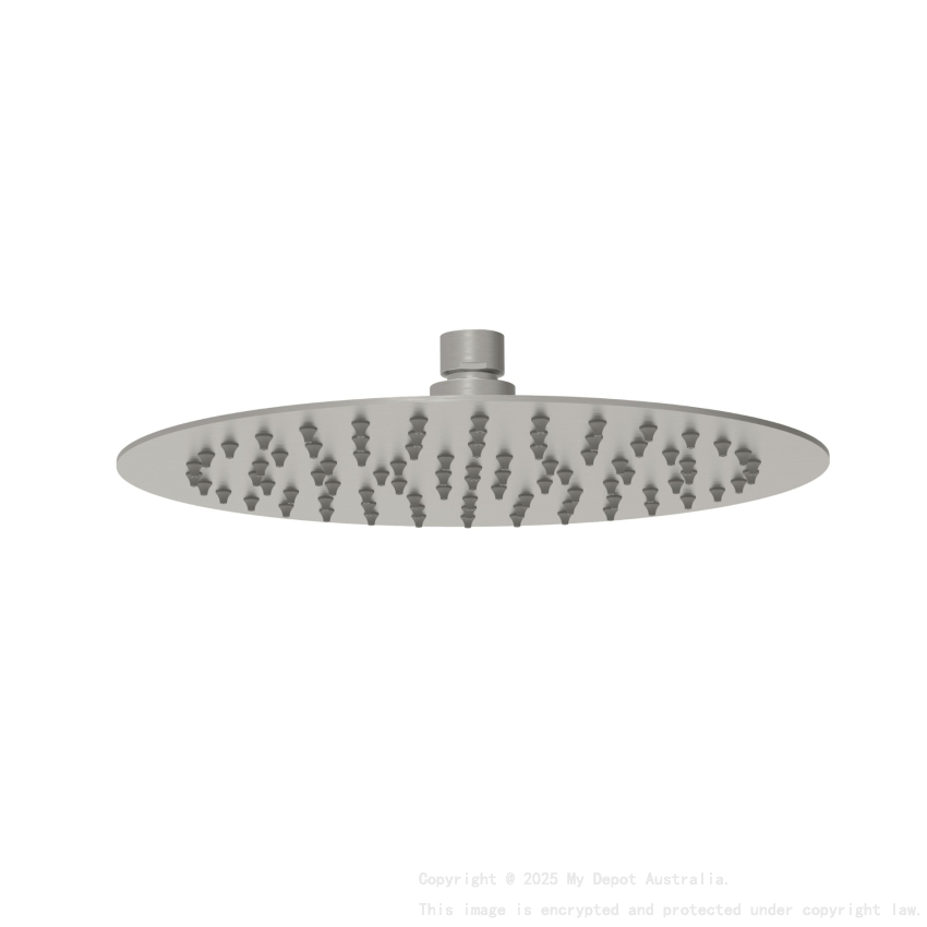 Dove Round Overhead Shower 250mm,Brushed Nickel