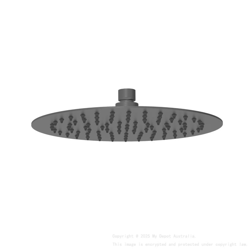 Dove Round Overhead Shower 250mm,Gun Metal
