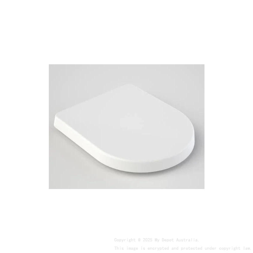 Gloss White Thick PP Toilet Seat Compatible With Hani, Pani, Vera ,Moi, Toi, Zara99 ,Zara66 ,Rual99,Rual66.