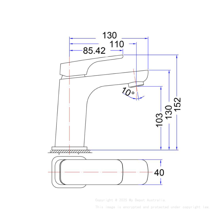 Eden Basin Mixer Chrome