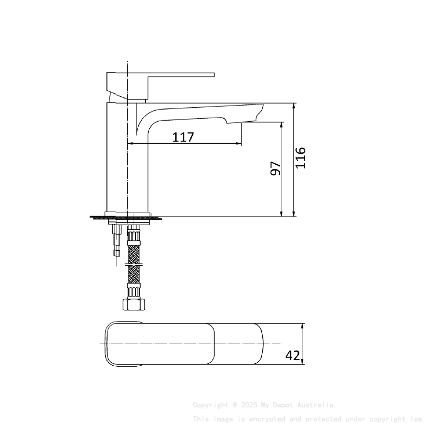 Nova Basin Mixer Chrome