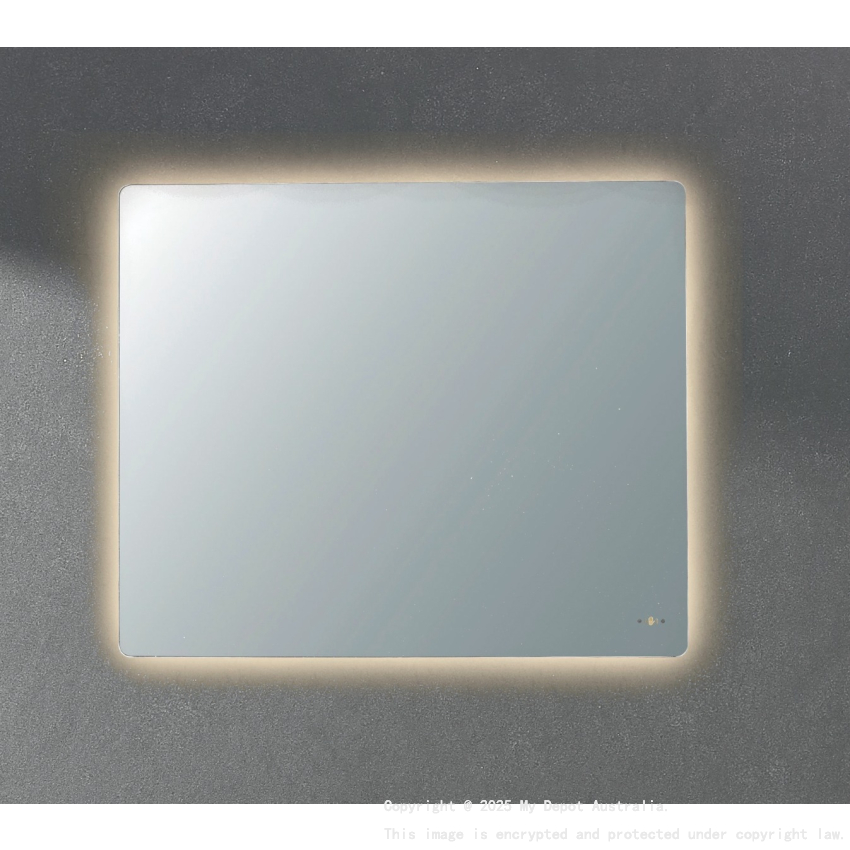 900*750mm Recta LED Back Lit Pencil Edge Mirror