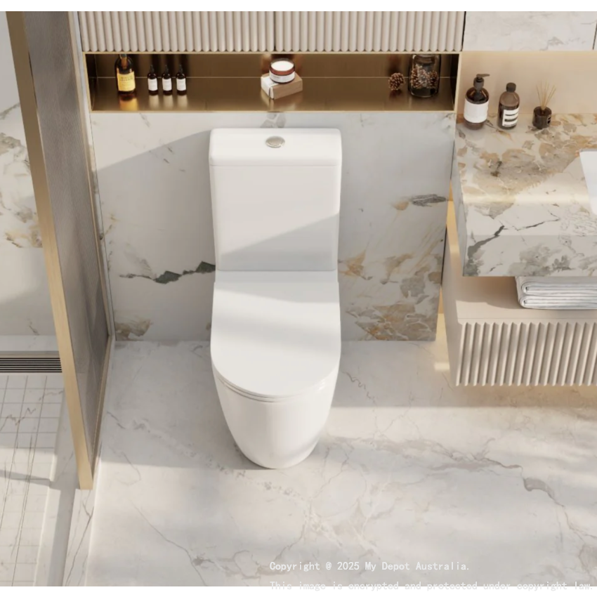 845*665*380mm Norton Back To Wall Toilet Suite Two Piece Toilet