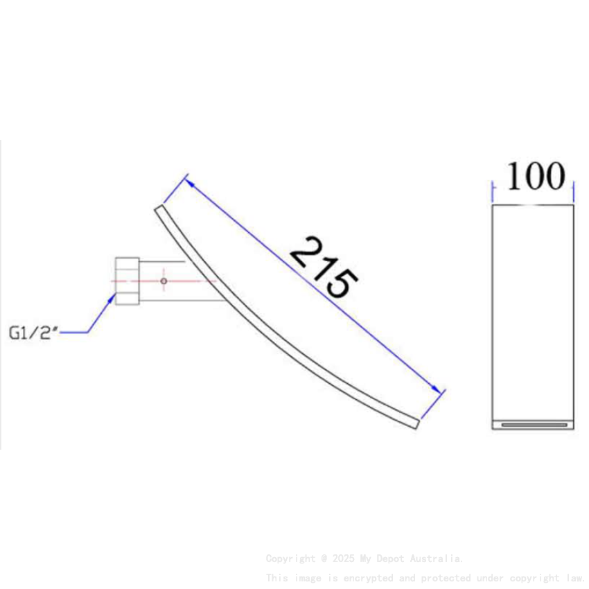 Water Fall Bath Spout Chrome