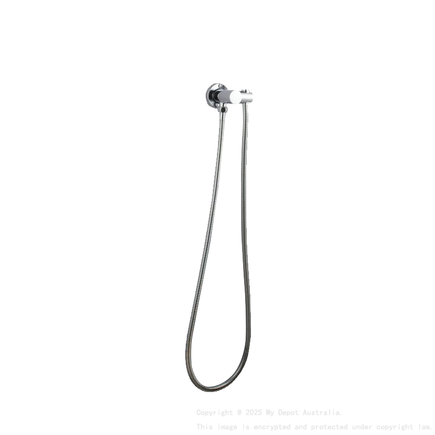 Pentro Chrome Shower Holder & Connector