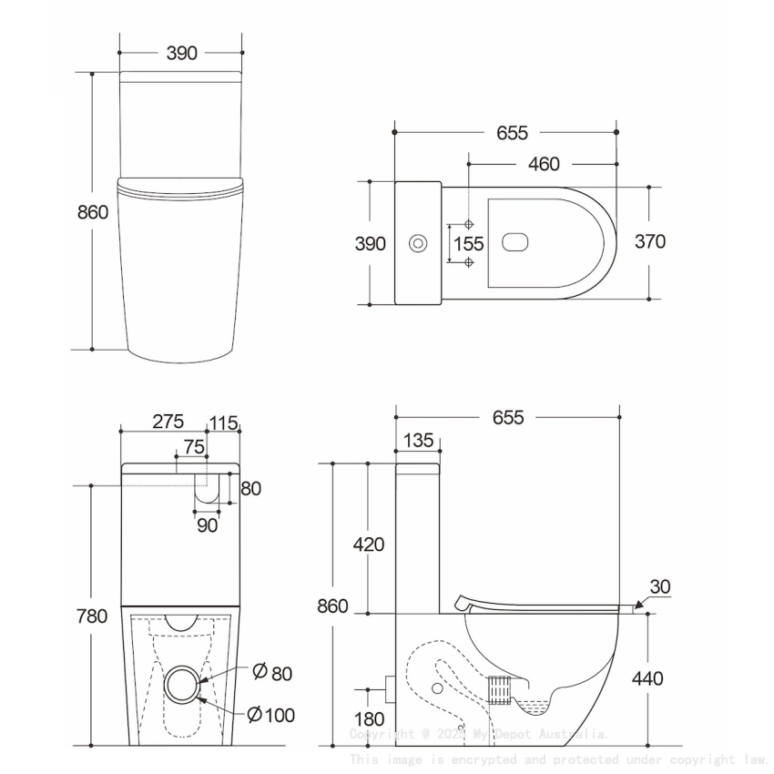 Procida Tornado Rimless Pan