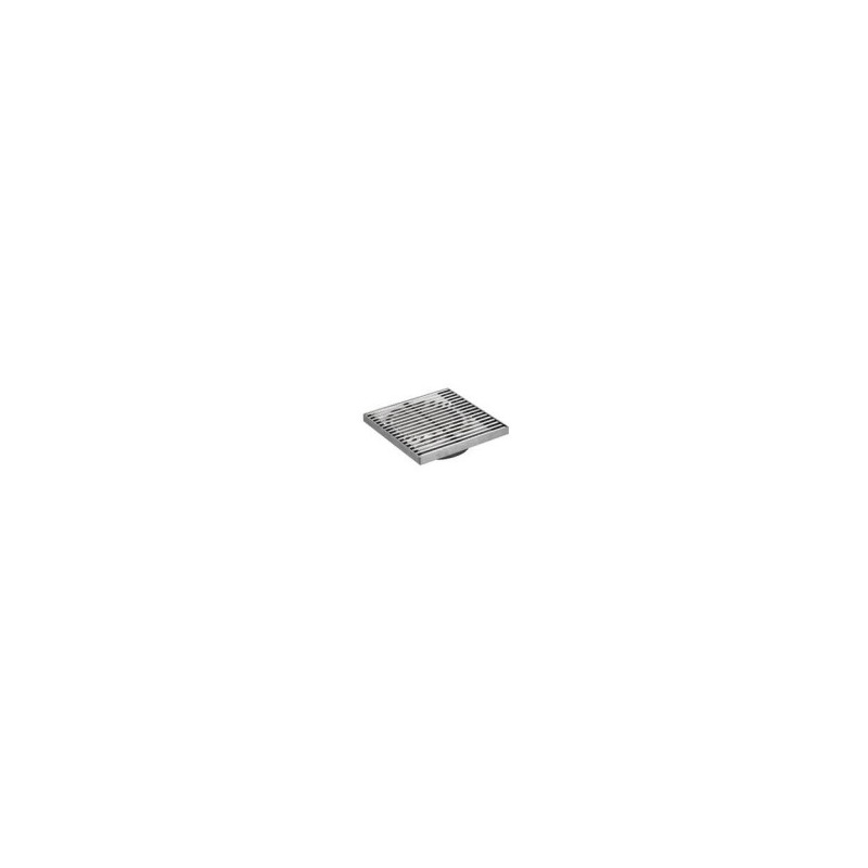 115X115mm Chrome Grills Square Floor Drain(80mm)