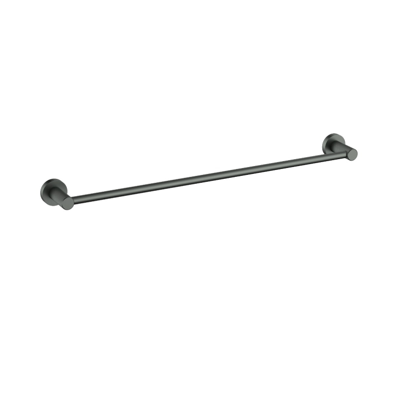 Linie Single Towel Rail 600mm Gun Metal