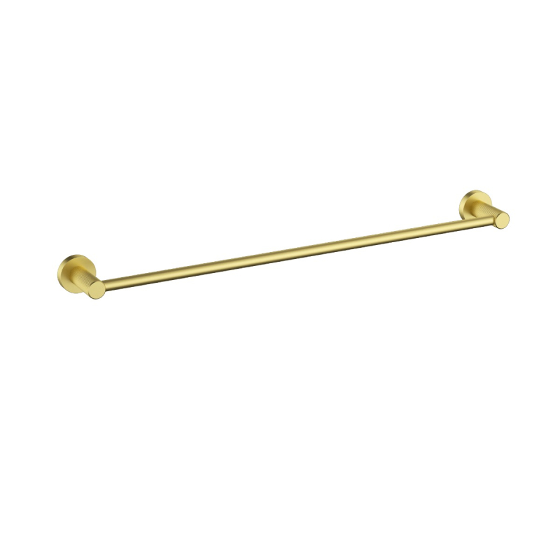 Linie Single Towel Rail 800mm Brushed Gold
