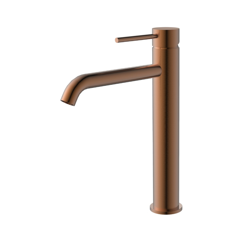 Tower Basin Mixer Brushed Bronze