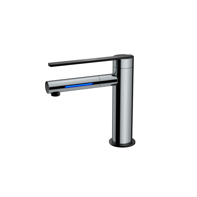 Licht Chrome Basin Mixer With LED