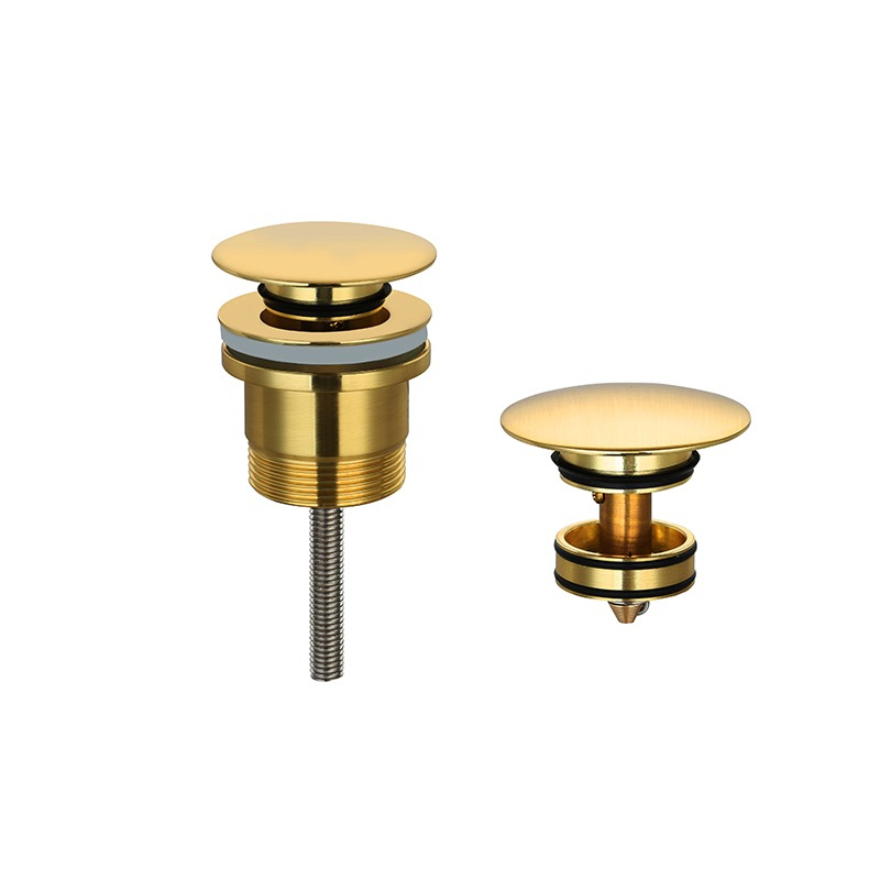32mm Universal Basin Pop Up Waste Brushed Gold