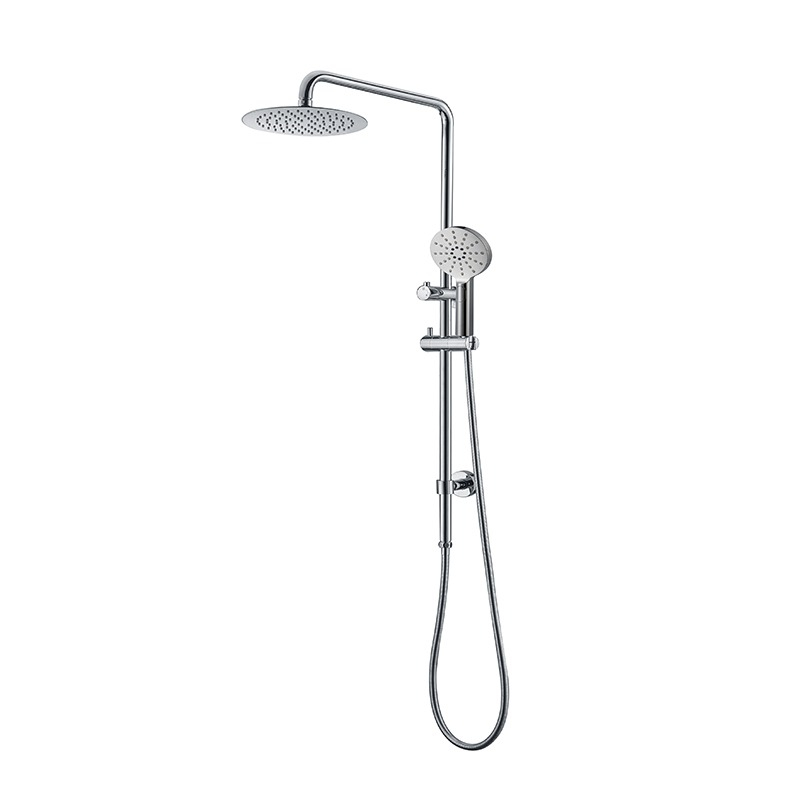 Rund Chrome Sliding Railwith 3 Spray Function Hand Shower