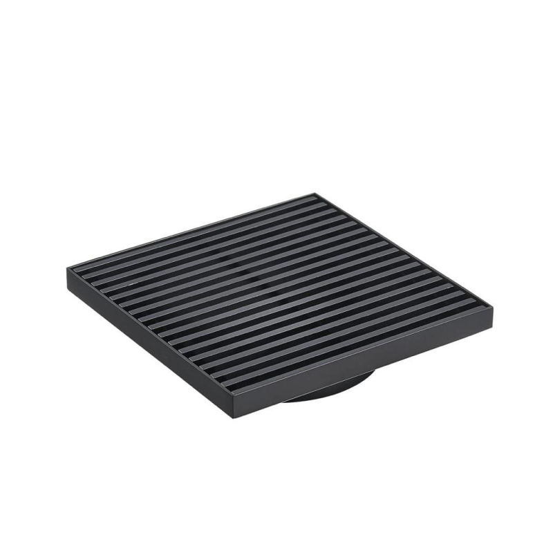 115X115mm Chrome Grills Square Floor Drain(80mm)