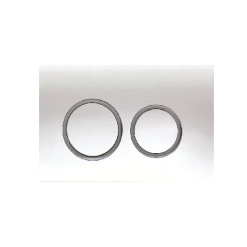 ABS Round Push Plate Chrome