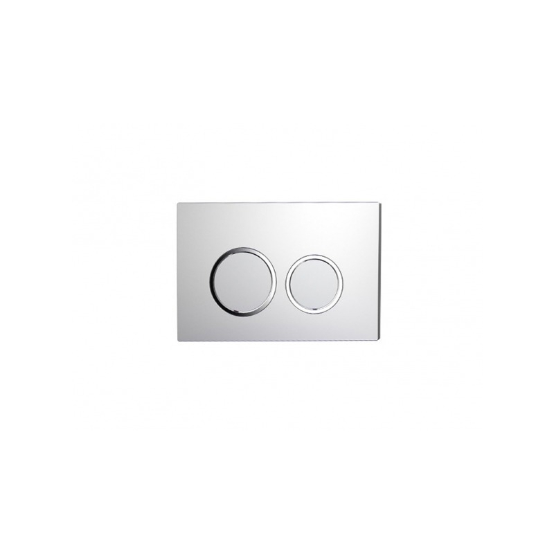 ABS Round Push Plate Chrome