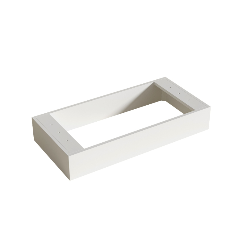 890X340X150 Matte White Kickboard