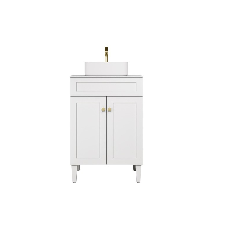 590X455X860mm Harold Federation Free Standing PVC Cabinet