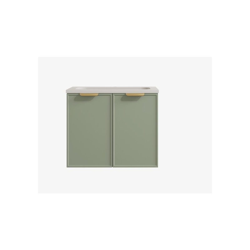 590*455*560mm Olive Green Madura Federation Wall Hung PVC Cabinet