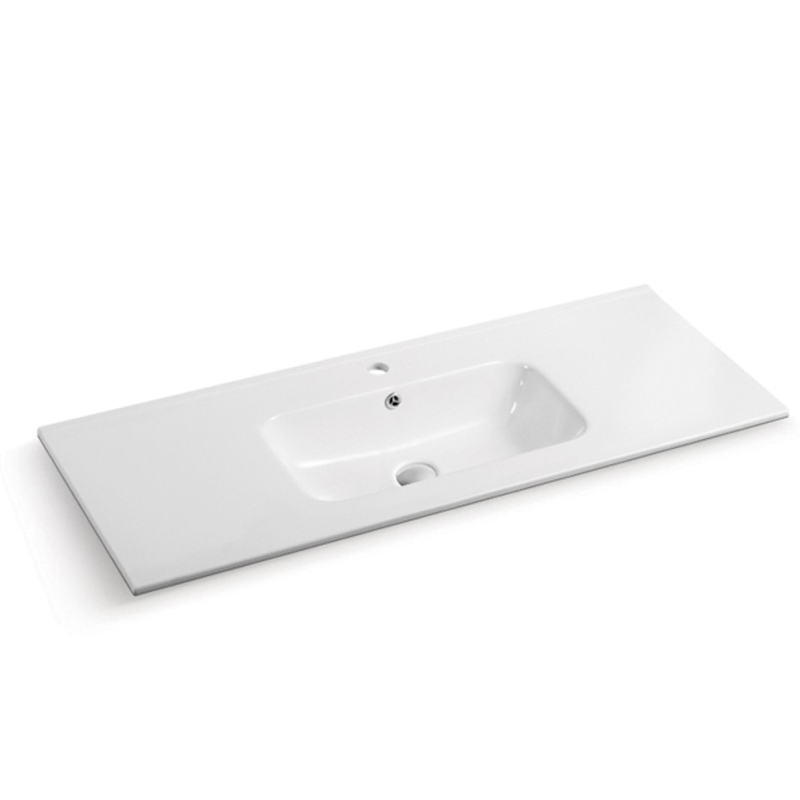 1210*460*175mm Gloss White Kliff Fine Ceramic Counter Top