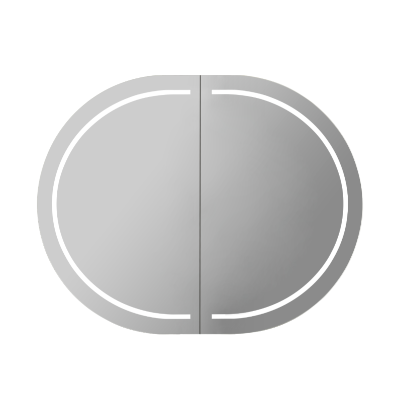 900X600X155mm Matte White Allison Pill Shaving Cabinet