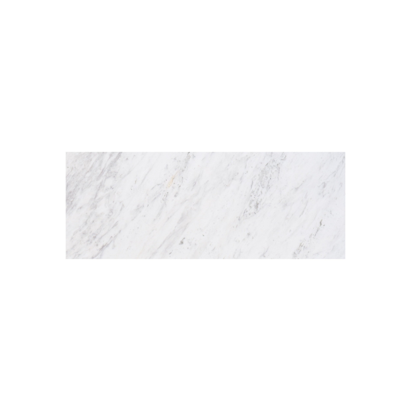 1205X465X18mm Carrara White Marble Stone