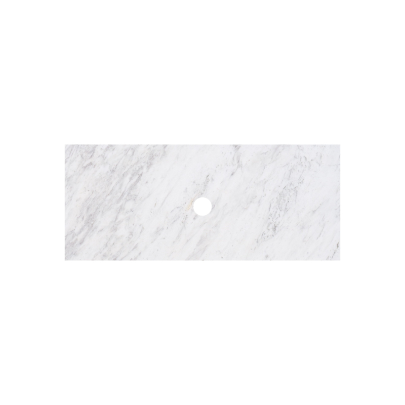 755X465X18mm Carrara White Marble Stone Top