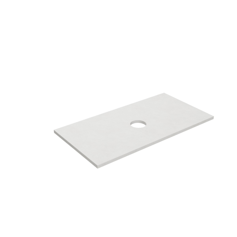 905X465X20mm Blanco White(WG034) Zero Silica Engineer Stone Top