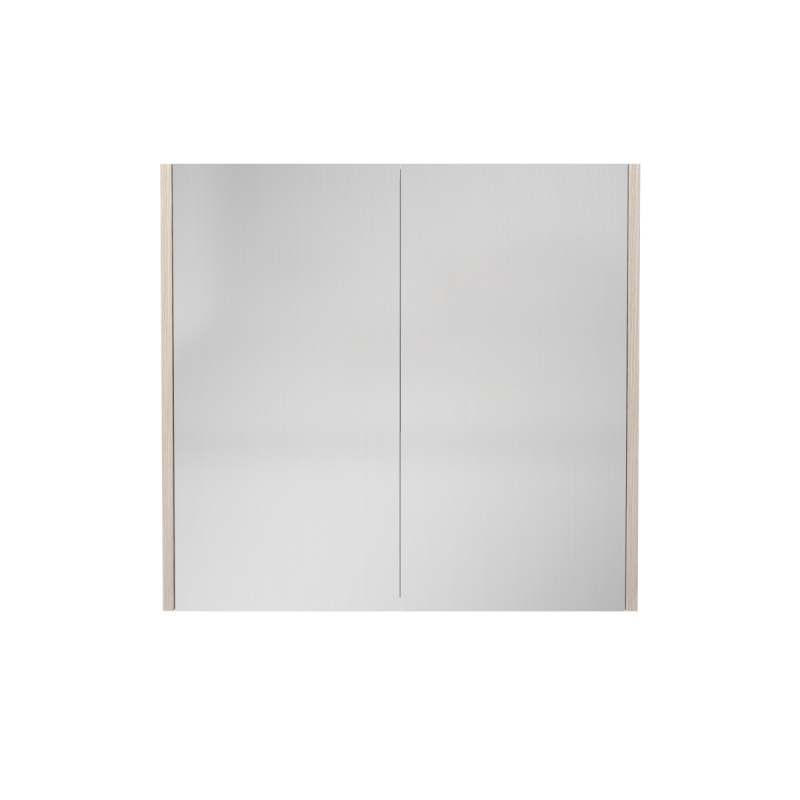 750×720×150mm Coastal Oak Camden Pencil Edge Shaving Cabinet