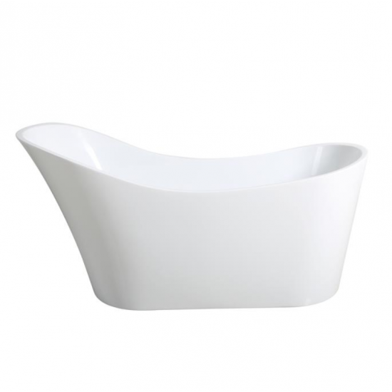 1485*695*790mm Free Standing Bathtub With Overflow Waste Not Included