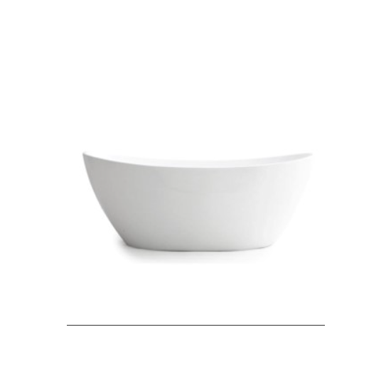 1660*780*665mm Free Standing Bathtub Waste Not Included Optional Waste