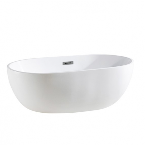 1395*750*570mm Free Standing Bathtub WITH OVERFLOW Included