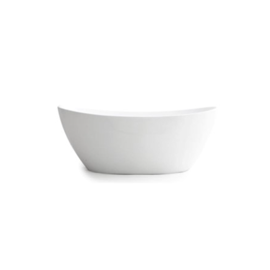 1500*750*680mm Free Standing Bathtub Matte White Waste Not Included Optional Waste MW